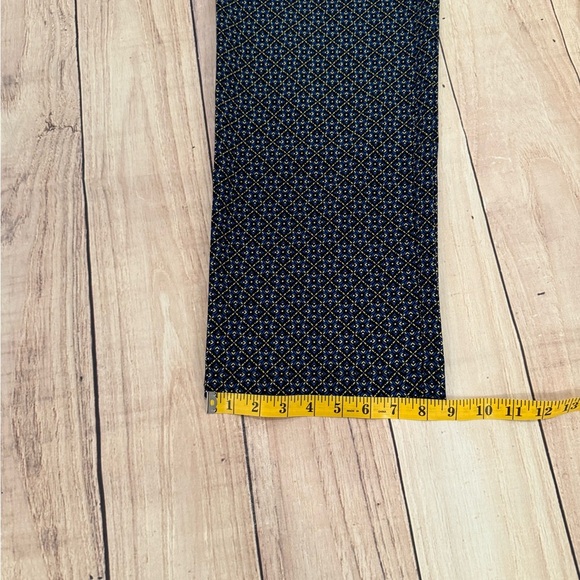 TALBOTS Navy Blue pants with Elastic Waist and Tapered Fit/size 8 - Picture 4 of 14